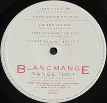 Load image into Gallery viewer, Blancmange - Mange Tout