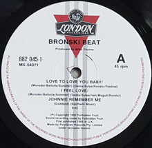 Load image into Gallery viewer, Bronski Beat With Marc Almond- I Feel Love