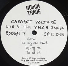 Load image into Gallery viewer, Cabaret Voltaire - Live At The Y.M.C.A. 27.10.79