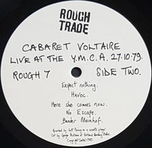 Load image into Gallery viewer, Cabaret Voltaire - Live At The Y.M.C.A. 27.10.79