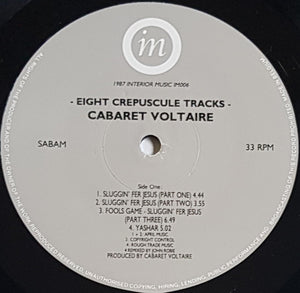 Cabaret Voltaire - Eight Crepuscule Tracks