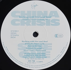 China Crisis - Working With Fire And Steel Possible Pop Songs Volume Two