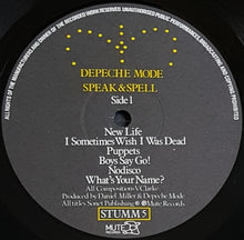 Load image into Gallery viewer, Depeche Mode - Speak &amp; Spell
