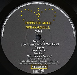 Depeche Mode - Speak & Spell