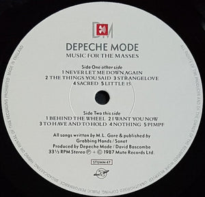 Depeche Mode - Music For The Masses