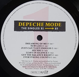 Depeche Mode - The Singles 81-85