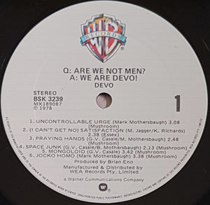 Devo - Q: Are We Not Men? A: We Are Devo!