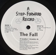 Load image into Gallery viewer, The Fall - 77 - Early Years - 79