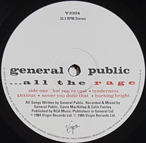 General Public - ...All The Rage