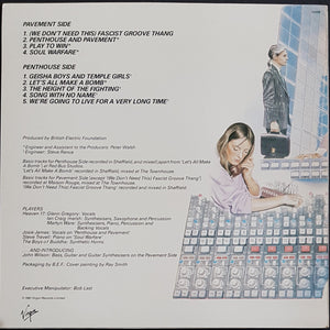 Heaven 17 - Penthouse And Pavement