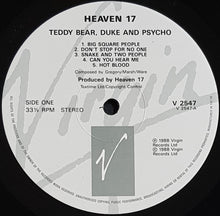 Load image into Gallery viewer, Heaven 17 - Teddy Bear, Duke &amp; Psycho