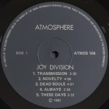 Load image into Gallery viewer, Joy Division - Atmosphere