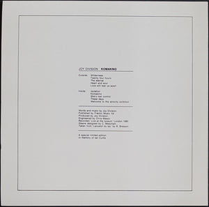 Joy Division - Komackino