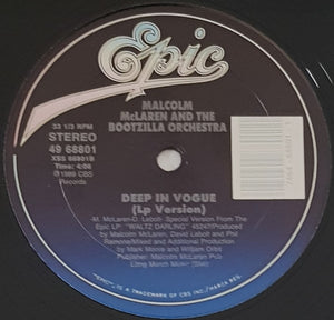 Malcolm McLaren And The Bootzilla Orchestra - Deep In Vogue