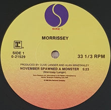Load image into Gallery viewer, Smiths ( Morrissey)- November Spawned A Monster