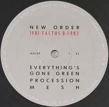 Load image into Gallery viewer, New Order - 1981-1982