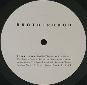New Order - Brotherhood