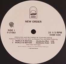 Load image into Gallery viewer, New Order - World In Motion...