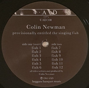 Wire (Colin Newman)- Provisionally Entitled The Singing Fish