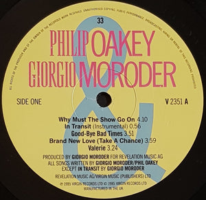 Philip Oakey - Philip Oakey & Giorgio Moroder