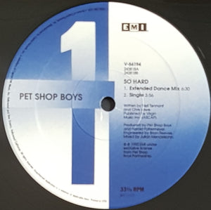 Pet Shop Boys - So Hard