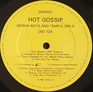 Arlene Phillips' Hot Gossip - Geisha Boys And Temple Girls
