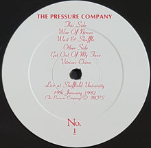 Load image into Gallery viewer, Pressure Company - Live In Sheffield 19 Jan 82