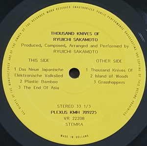 Sakamoto, Ryuchi- Thousand Knives Of Ryuichi Sakamoto