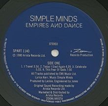 Load image into Gallery viewer, Simple Minds - Empires And Dance