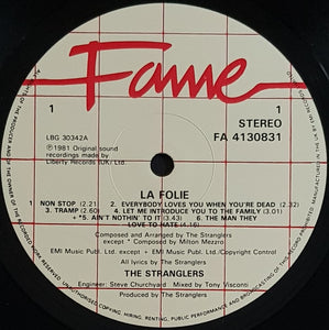 Stranglers - La Folie