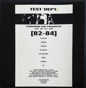 Test Dept. - Beating The Retreat