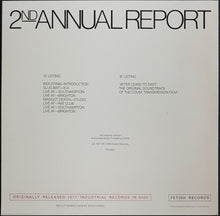 Load image into Gallery viewer, Throbbing Gristle - 2nd Annual Report - Backwards Version