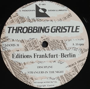 Throbbing Gristle - Editions Frankfurt-Berlin