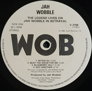 Jah Wobble - The Legend Lives On...Jah Wobble In Betrayal