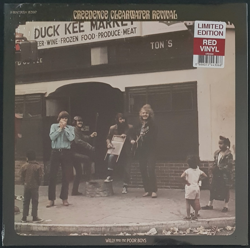 Creedence Clearwater Revival - Willy And The Poor Boys - Red Vinyl