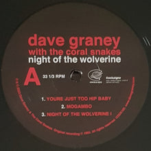 Load image into Gallery viewer, Dave Graney ( With The Coral Snakes)- Night Of The Wolverine