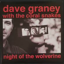 Load image into Gallery viewer, Dave Graney ( With The Coral Snakes)- Night Of The Wolverine
