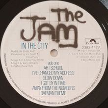 Load image into Gallery viewer, The Jam - In The City