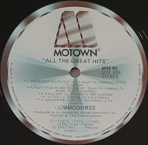 Commodores - All The Great Hits