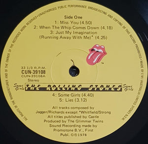 Rolling Stones - Some Girls - Withdrawn Issue