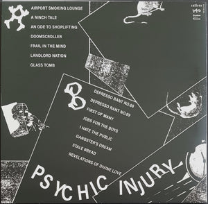 Cutters - Psychic Injury - Orange Vinyl