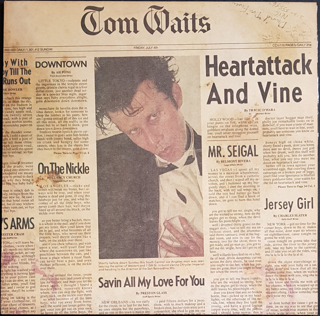 Tom Waits - Heartattack And Vine