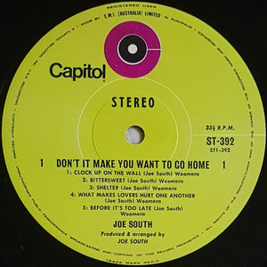South, Joe - Don't It Make You Want To Go Home