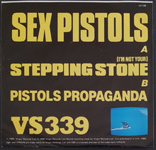 Load image into Gallery viewer, Sex Pistols - (I&#39;m Not Your) Stepping Stone - White Label Promo