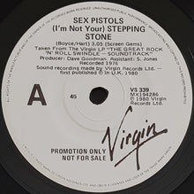 Load image into Gallery viewer, Sex Pistols - (I&#39;m Not Your) Stepping Stone - White Label Promo