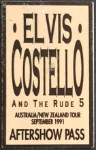 Load image into Gallery viewer, Elvis Costello - Australian/New Zealand Tour September 1991