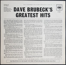 Load image into Gallery viewer, Dave Brubeck - Dave Brubeck&#39;s Greatest Hits