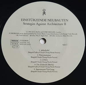 Einsturzende Neubauten - Strategies Against Architecture II