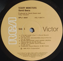 Load image into Gallery viewer, David Bowie - Scary Monsters