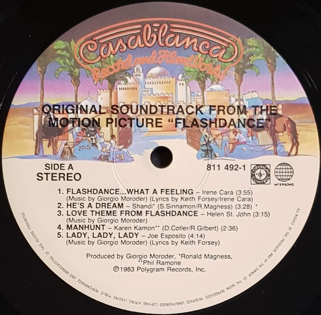 O.S.T. - Flashdance Soundtrack From The Motion Picture – Vicious Sloth ...